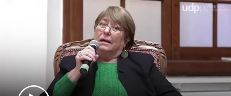 Bachelet transparenta compleja carrera a la ONU: “Sé que no voy a ser secretaria general”