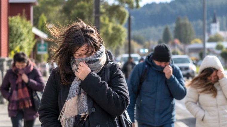 Temporal seco en el centro sur: "Puelchazo" con rachas de hasta 100 km/h alcanzará su peak durante este día
