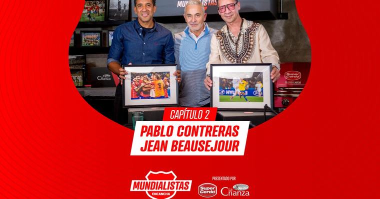 Mundialistas Mundialistas con Jean Beausejour y Pablo Contreras Juvenal Olmos