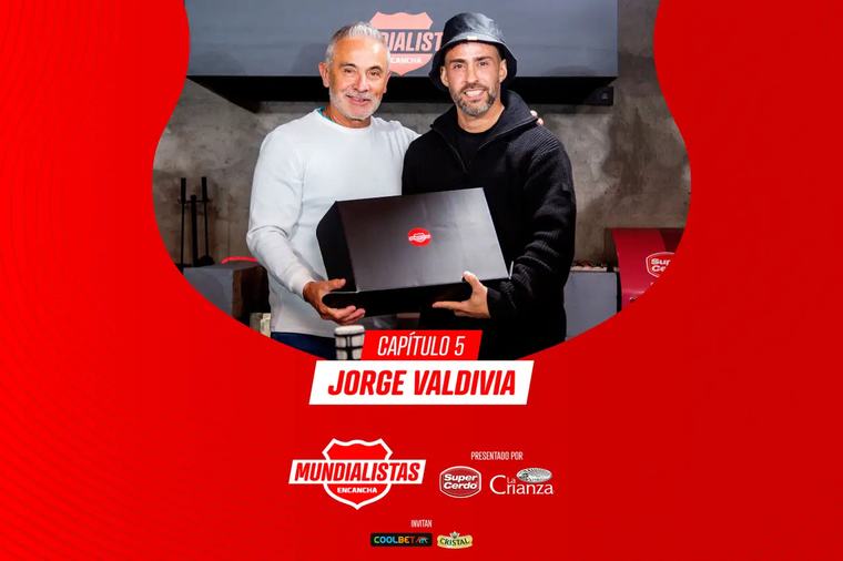 Mundialistas Jorge Valdivia en Mundialistas Juvenal Olmos