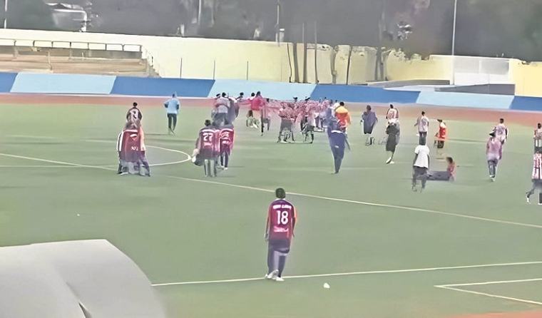 Pelea en cancha termina con intervención de Carabineros en Atacama: no hubo detenidos