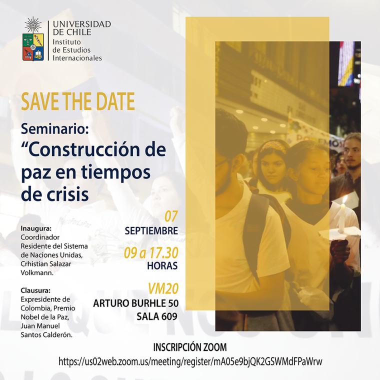 Seminario: Construcción de paz en tiempos de crisis