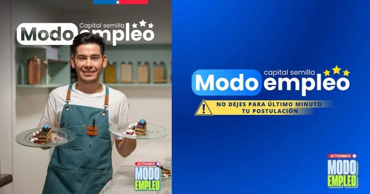 Capital Semilla Modo Empleo: último día para postular a $3 millones