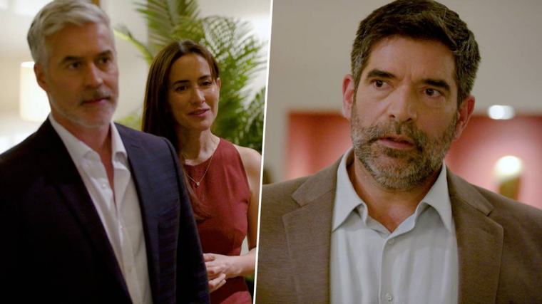 La Baronesa "¿Por qué estás tan raro?": Samuel tuvo incómoda reacción al saludar a Antonio y Clara en La Baronesa