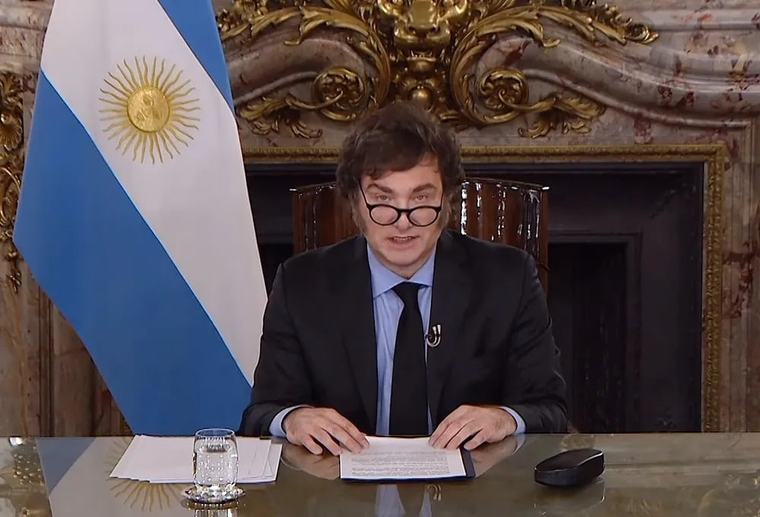 Milei alista cadena nacional para hacer anuncios sobre Malvinas en en medio de escepticismo de su canciller tras dichos de Trump