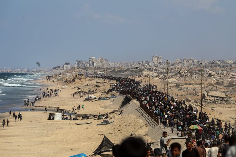 Embajador de EE.UU. en Israel asegura que no existe un plan para desplazar por la fuerza a palestinos de Gaza