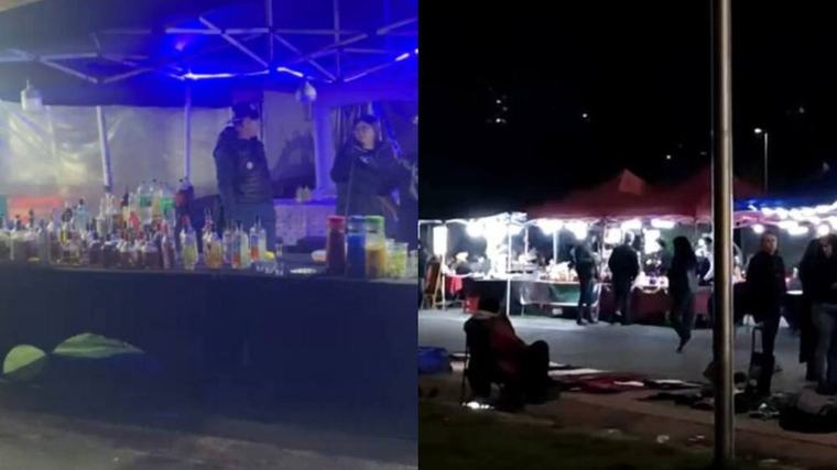El drama que vive el Parque O’Higgins: ambulantes levantan “mall callejero” y hasta “bares” cuando hay conciertos