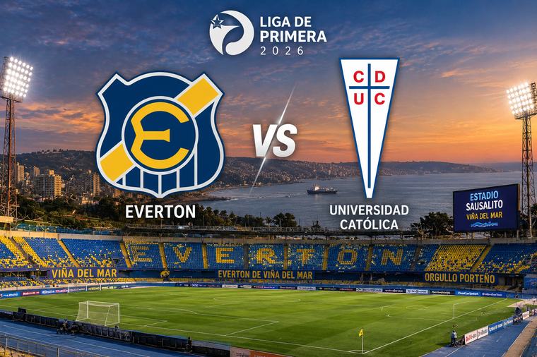 📰 GENERAL 03-sept · 20:00 Everton se enfrenta a Universidad Católica: horario y transmisión de la Liga de Primera 2026