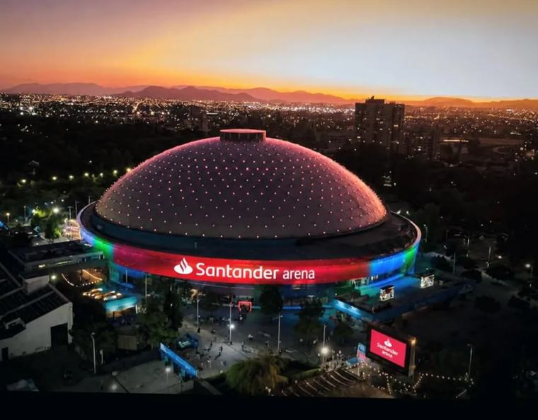 Emblemático recinto del Parque O’Higgins cambia nombre a Santander Arena