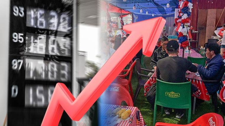 Valor de los combustibles en Fiestas Patrias: cuándo llenar el estanque ante alzas de $105 y los efectos en alimentos