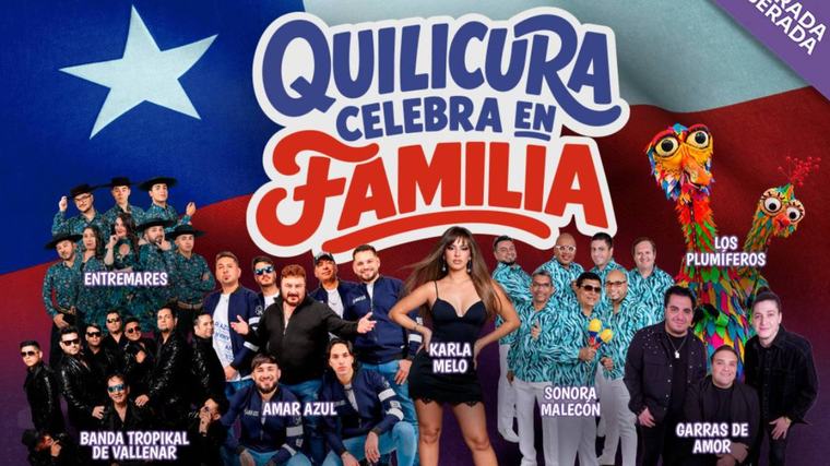Quilicura Celebra en Familia: ¡Amar Azul, Entremares y Garras de Amor encenderán las Fiestas Patrias 2026!