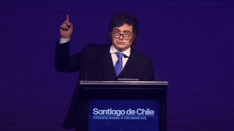 "Cosa privada entre partidos": gobierno evita polémica por "zurdos mugrosos" de Milei en Foro Madrid