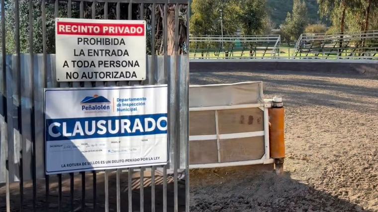 "Se acabó el rodeo en Peñalolén": Alcalde Concha clausura medialuna a pocos días de las Fiestas Patrias
